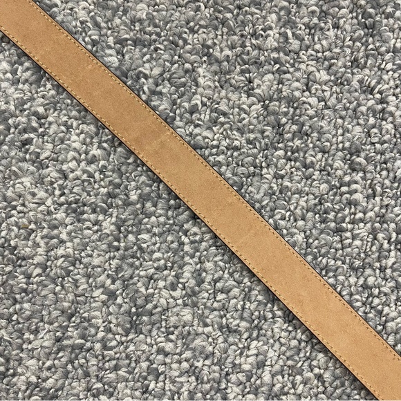 BRIGHTON Dark Brown Genuine Leather Snakeskin Embossed Silver Hardware Belt - Picture 7 of 8